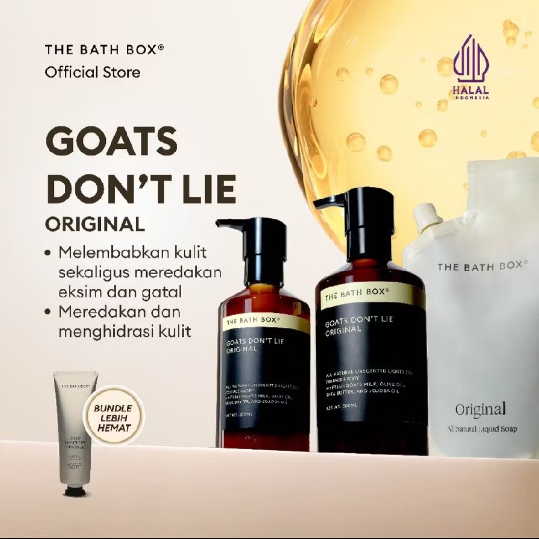 THE BATH BOX - Goats Don't Lie Original Liquid Soap - Image 1