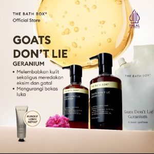 THE BATH BOX - Goats Don't Lie Geranium Liquid Soap